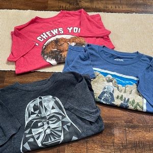 Lot of 3 Star Wars T-Shirts